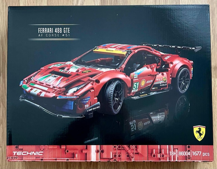 Ferrari 488 GTE «Corse 51» — гоночна легенда — фото 3 (жива коробка)