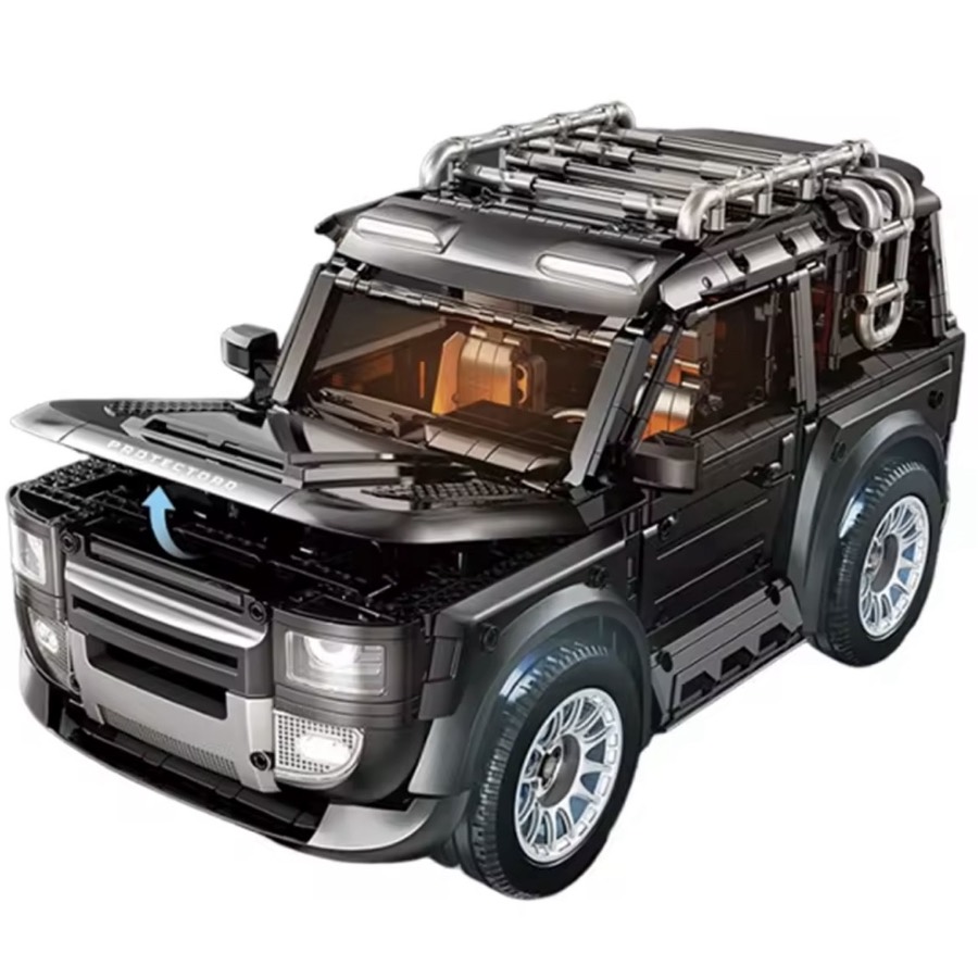 Land Rover Defender Black — чорний позашляховик
