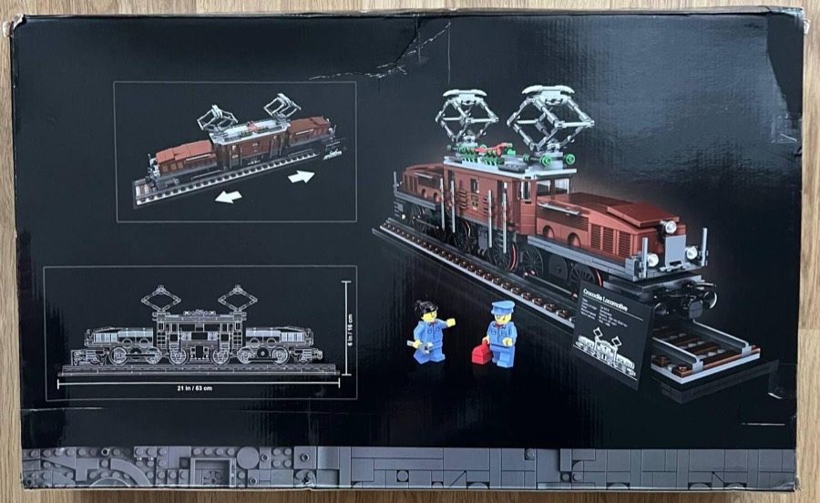 Locomotive Crocodile — ретро-локомотив — фото 2