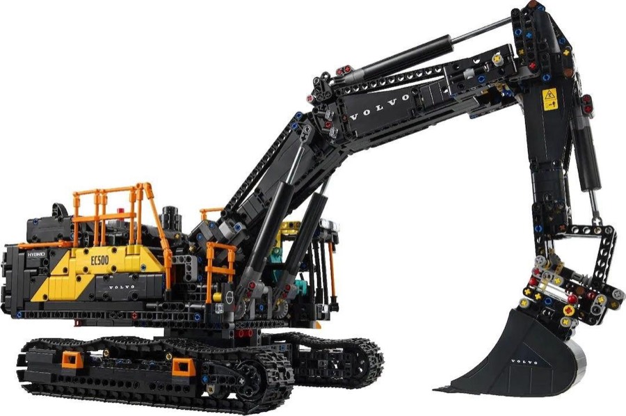 Volvo EC500 Hybrid — величезний екскаватор