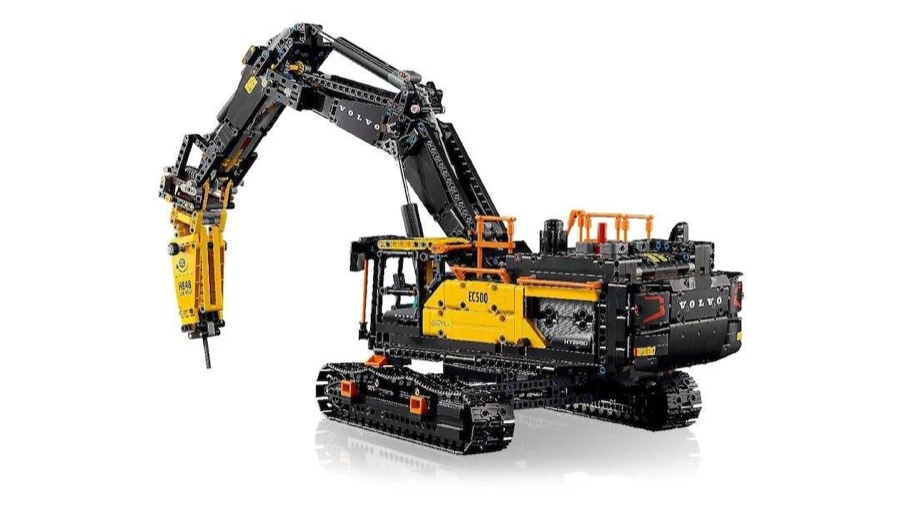 Volvo EC500 Hybrid — величезний екскаватор — фото 3 (жива коробка)